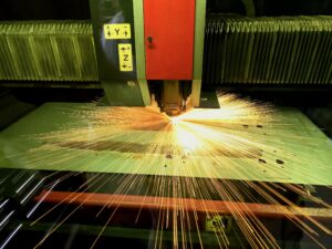 Amada Ensis cutting steel