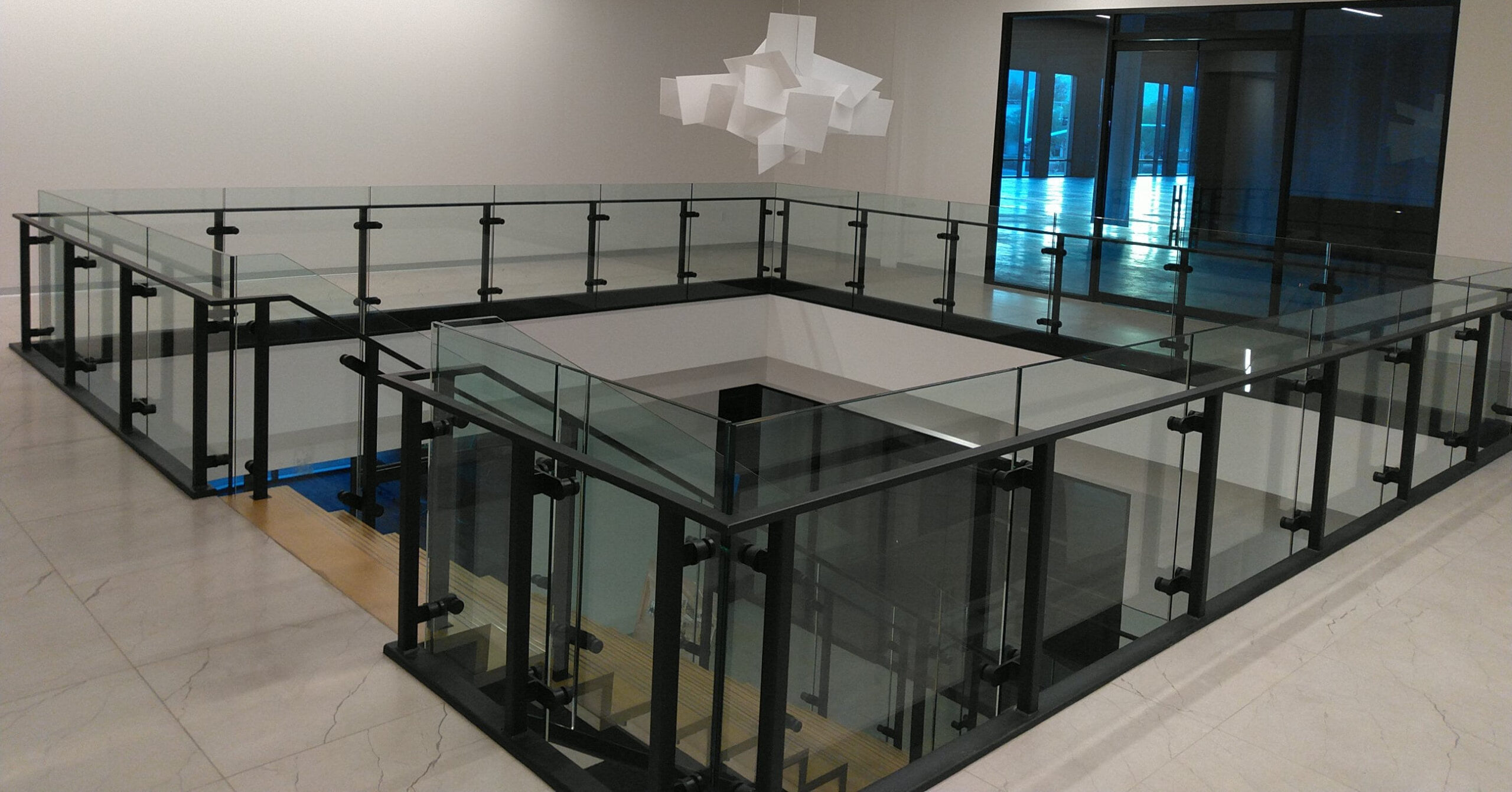 Glass Guardrail Capabilites - Magnum Companies