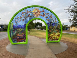 Metal Art Installation Phoenix Arizona (2)
