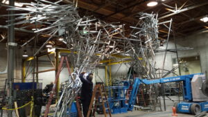 Metal Art Installation Phoenix Arizona (3)