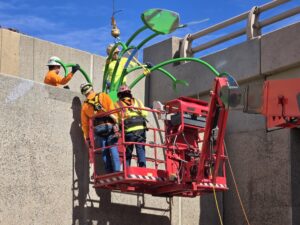 Metal Art Installation Phoenix Arizona (5)
